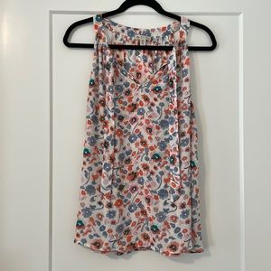 Floral Tank Top Blouse